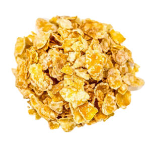 Flocos de milho com leite condensado a granel