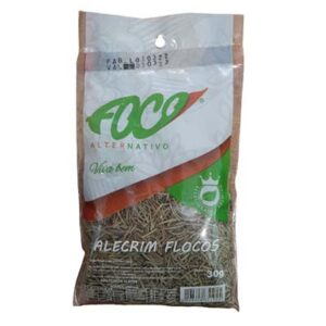 Alecrim Flocos 30g - Foco